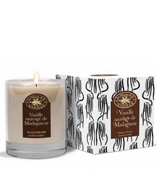 Vanille Sauvage de Madagascar - Bougie Parfumée 180g