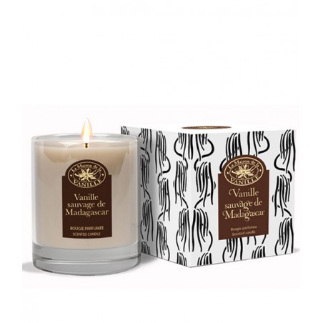 Vanille Sauvage de Madagascar - Bougie Parfumée 180g