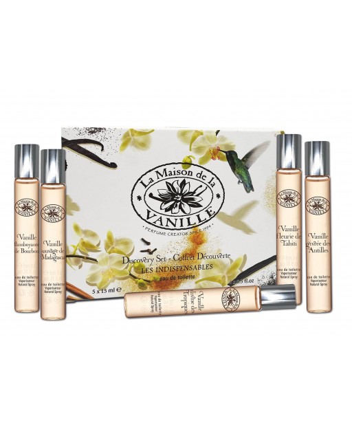 Coffret Découverte 5 x 15 ml Eau de Toilette - Vanille...