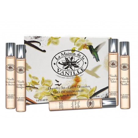 Coffret Découverte 5 x 15 ml Eau de Toilette - Vanille des Origines