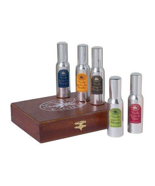 Coffret Bois  5 x 30 ml Eau de Toilette - Vanilles des... 2