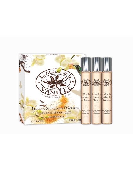 Discovery set 3 x 15 ml Eau de Toilette - Vanille des Origines