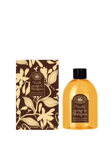 Vanille Sauvage de Madagascar - Diffuseur Parfumé Recharge 250 ml